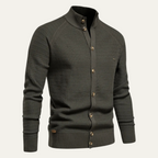 The Caernarfon Casual Button Up Knitted Men's Cardigan