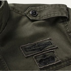 The Aberdeen Men's Trendy Cargo Cotton Jacket with Pockets