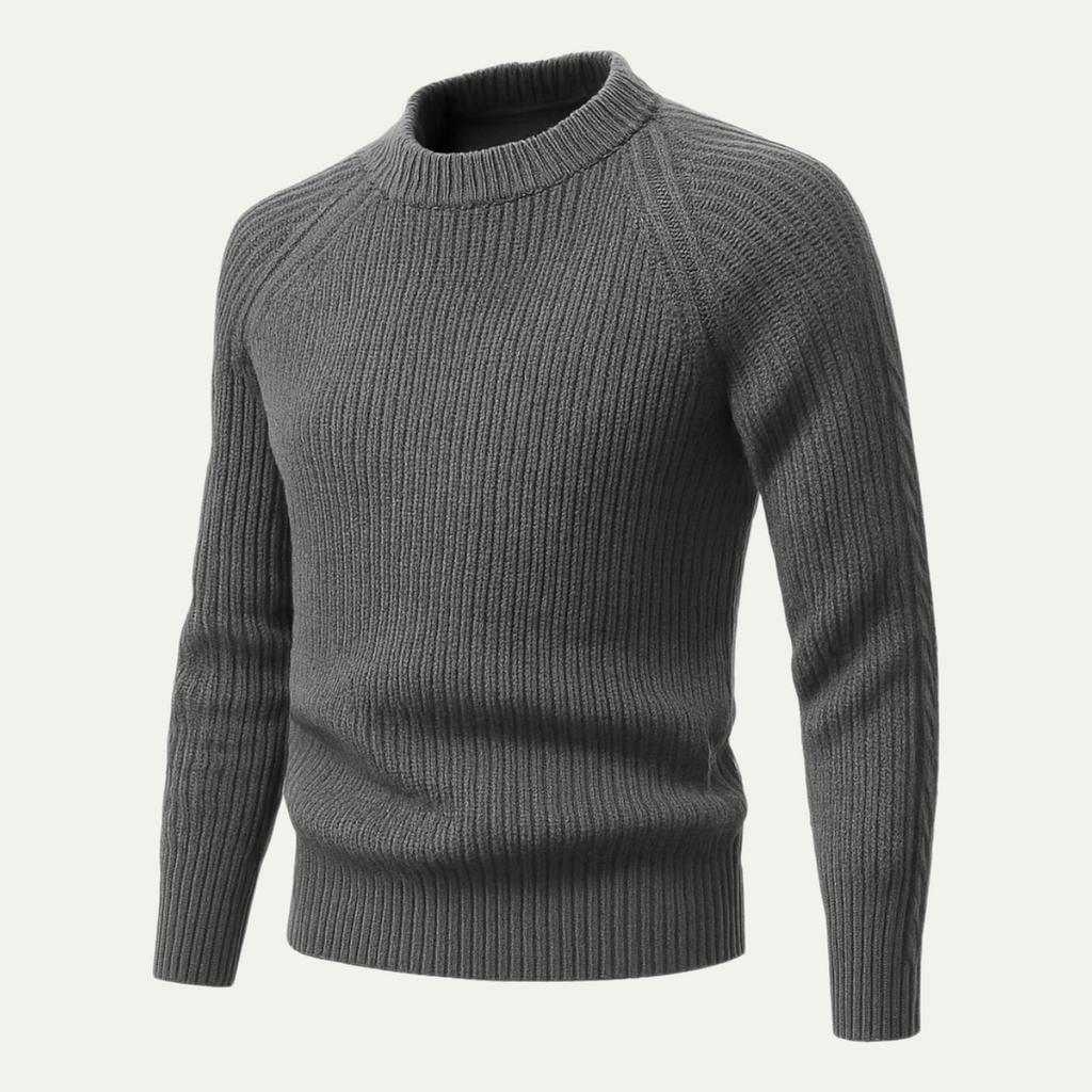 The Ely 100% Cashmere Crewneck for Men