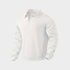 Jacob | Men's Textured Quarter Zip Sweater