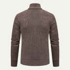 The Chianti High Neck Winter Zip Up Knit Men's Cardigan
