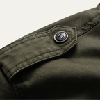 The Capri Men’s Military Collar Stand Cargo Jacket