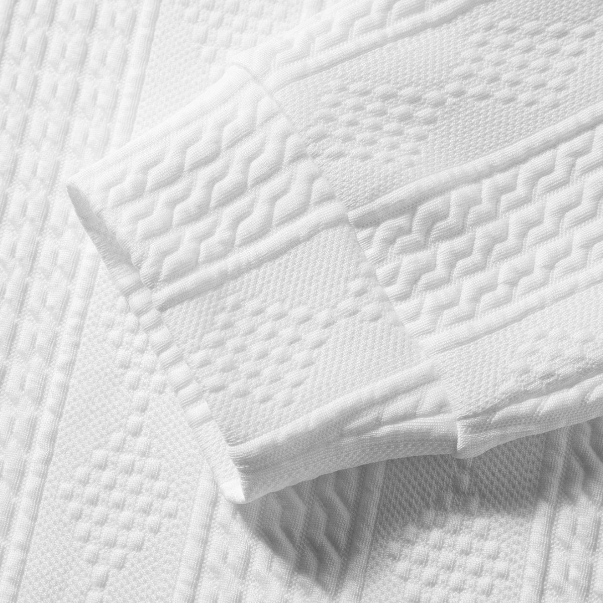 The Leighton White Quarter Zip Knit Men’s Jumper