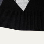 The Nottingham Classic Patterned V Neck Knitted Men’s Vest