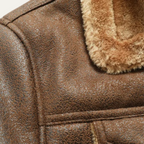 The Wrexham Men's Shearling Vintage Leather Jacket