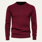 The Cannobio Men’s Classic Cable Knit Crew Neck Men’s Jumper