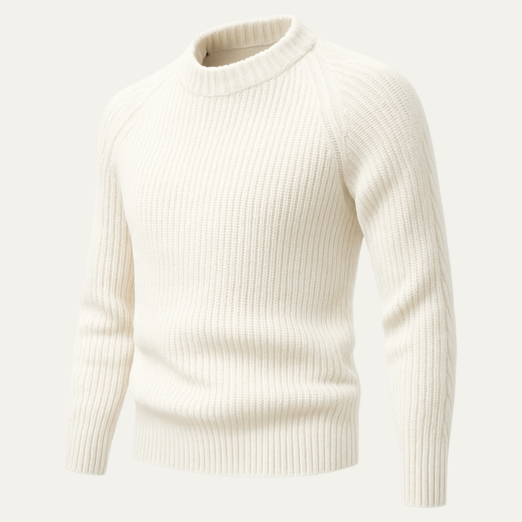 The Ely 100% Cashmere Crewneck for Men