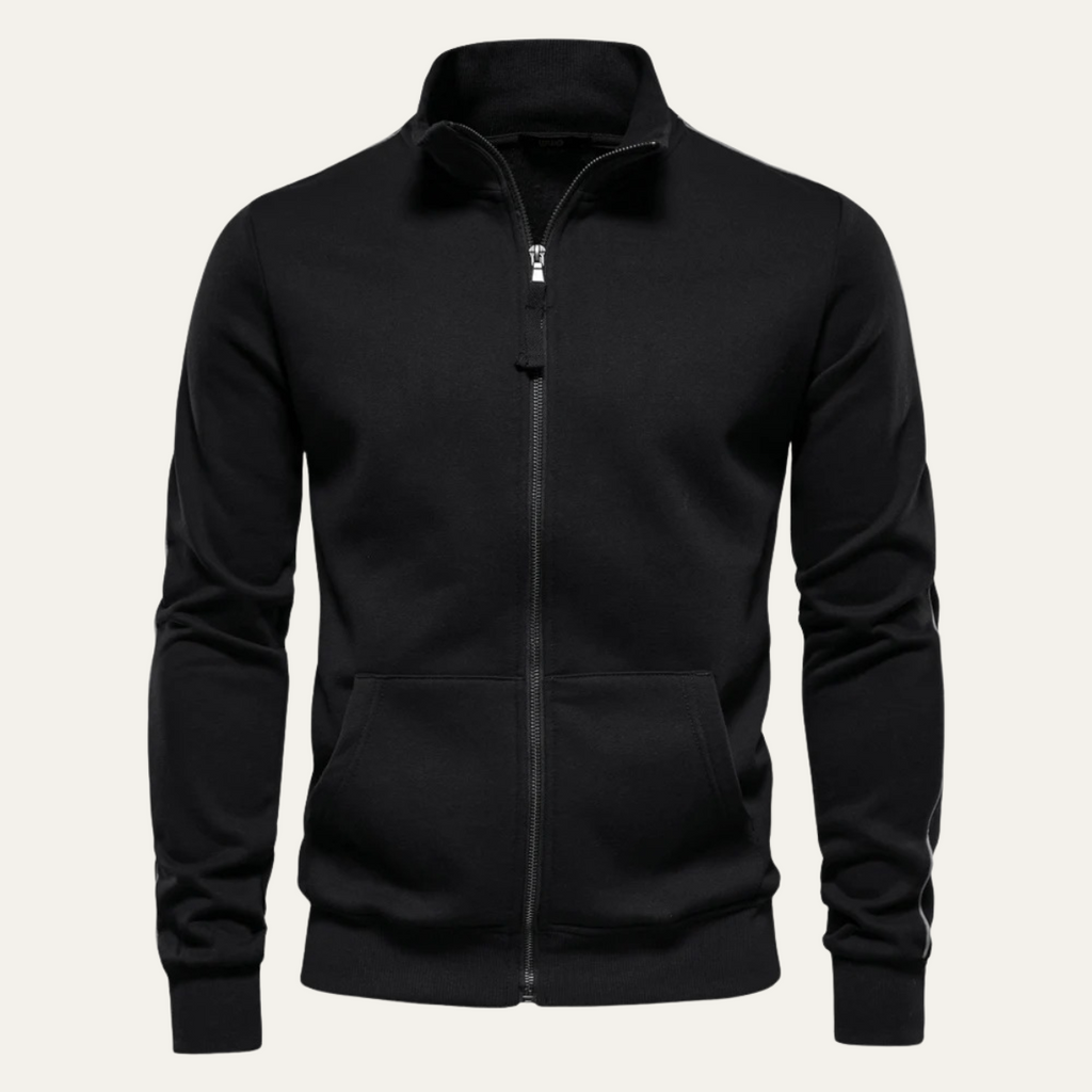 The Oxford Men’s Casual Lightweight Zip Up Jacket
