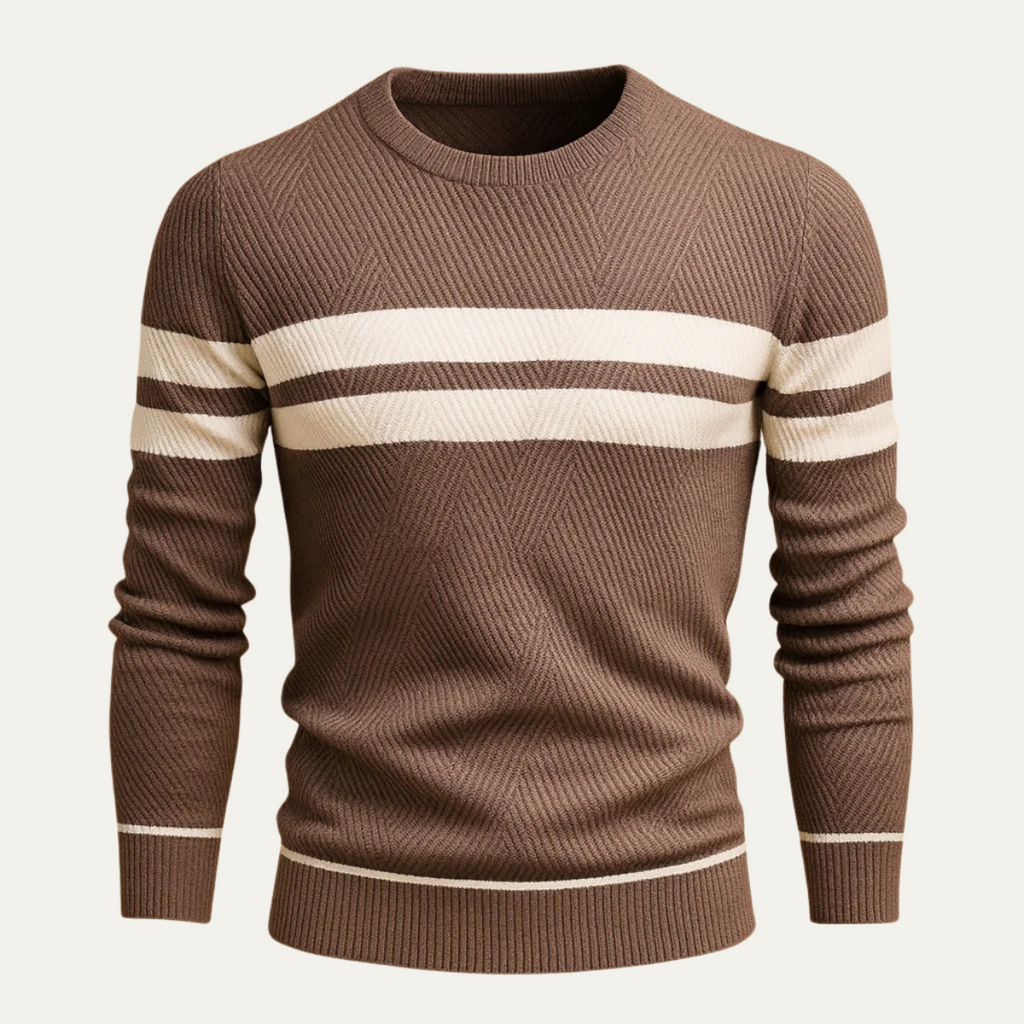 The Cambridge Knit Jumper with Stripes