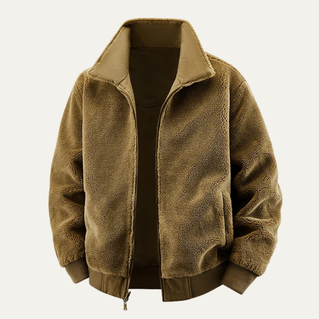 The Cardiff Fleece Lined Reversible Men's Bomber Jacket