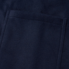 The Durham Warm Winter Navy Blue Wool Duffle Men's Coat