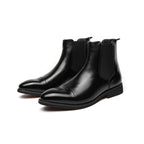 The Savile Row Leather Chelsea Boots for Men