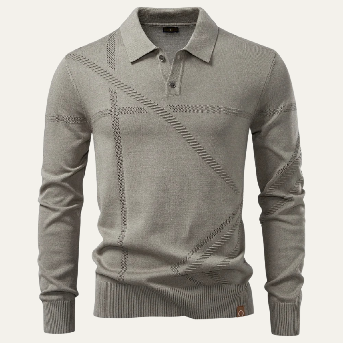 The Battersea Lightweight Knit Polo Men's Jumper