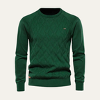 The Cannobio Men’s Classic Cable Knit Crew Neck Men’s Jumper