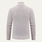 The Chianti High Neck Winter Zip Up Knit Men's Cardigan