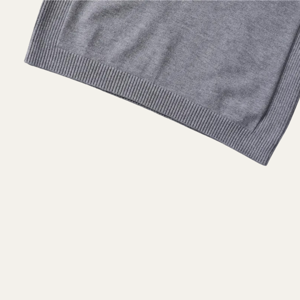 The Caernarfon Men's Slim Fit Turtleneck Casual Jumper