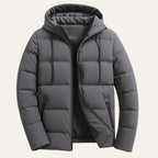 The Edinburgh Men's Waterproof Parka - Hooded Puffer Winter Jacket