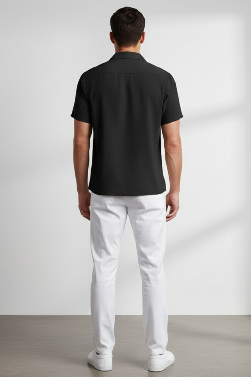 Men’s Bold Stripe Short Sleeve Shirt - Relaxed Everyday Wear