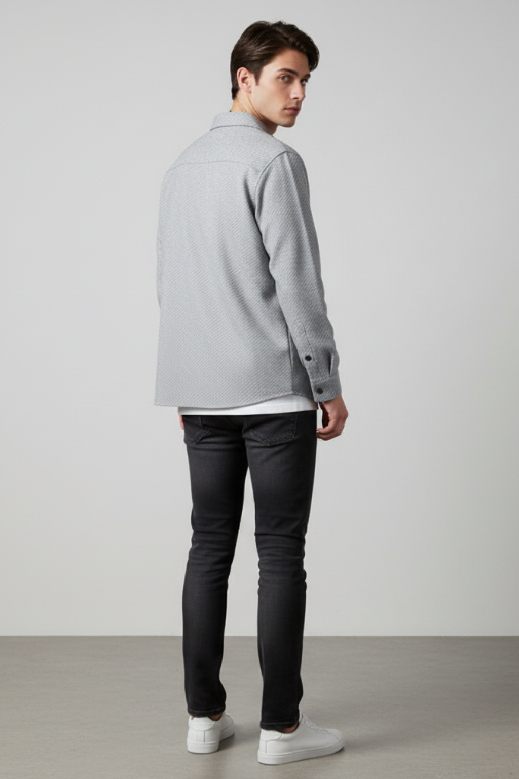 Men’s Retro Casual Lapel Jacket - Classic Inspired Everyday Layer