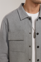 Men’s Retro Casual Lapel Jacket - Classic Inspired Everyday Layer