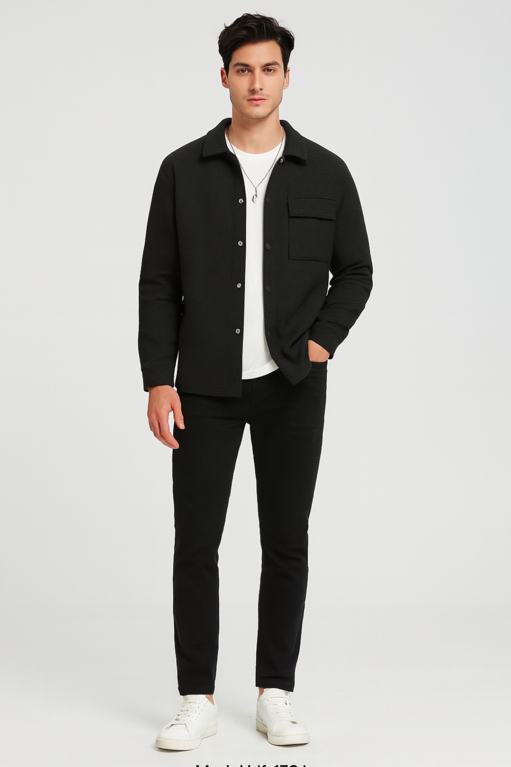 Men’s Retro Casual Lapel Jacket - Classic Inspired Everyday Layer