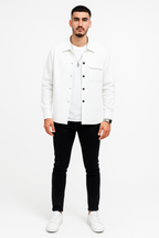 Men’s Retro Casual Lapel Jacket - Classic Inspired Everyday Layer