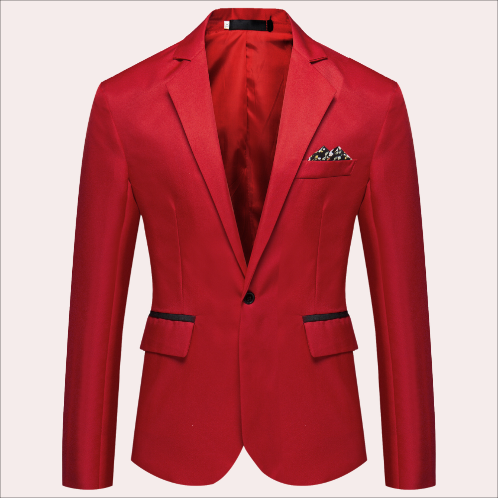 Brandon | Men’s Single Breasted Tailored Suit Blazer