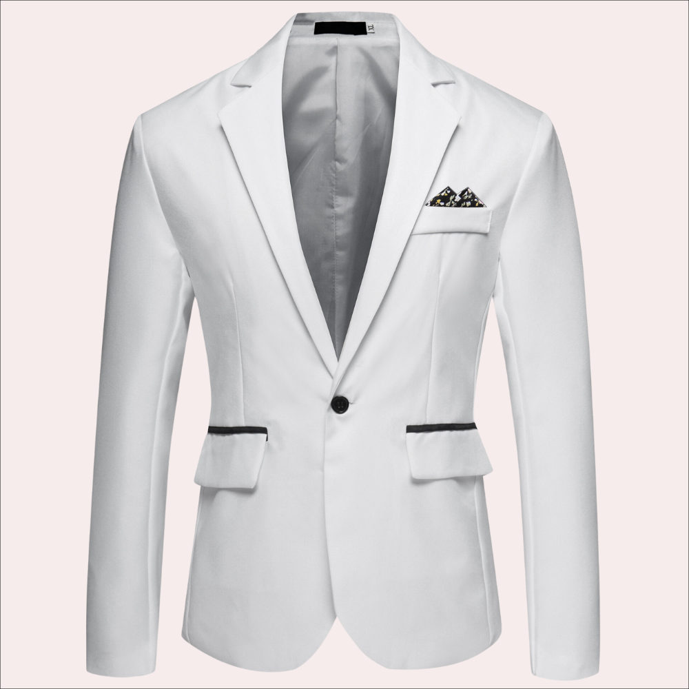 Brandon | Men’s Single Breasted Tailored Suit Blazer