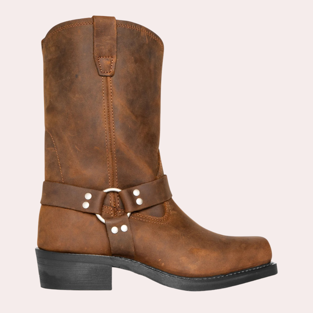 Nico | Men’s Strap Detailed Western Cowboy Boots