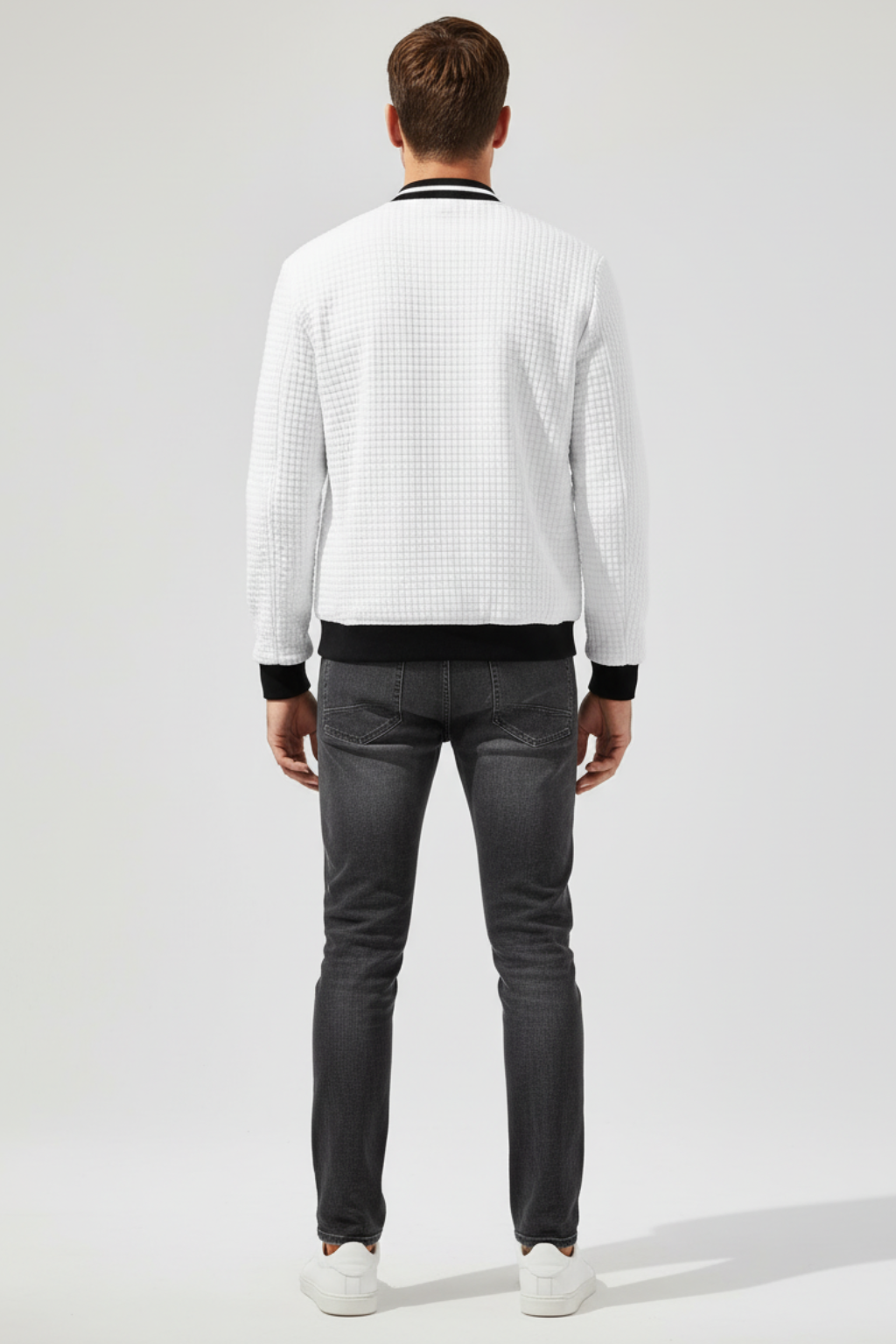Men’s Casual Stand Collar Jacket - Versatile Layering Piece