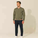 The Balmoral Bomber Jacket – Slim Fit Casual Zip Up