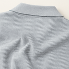 The Portofino Knitted Long Sleeve Polo Jumper for Men - Open Collar