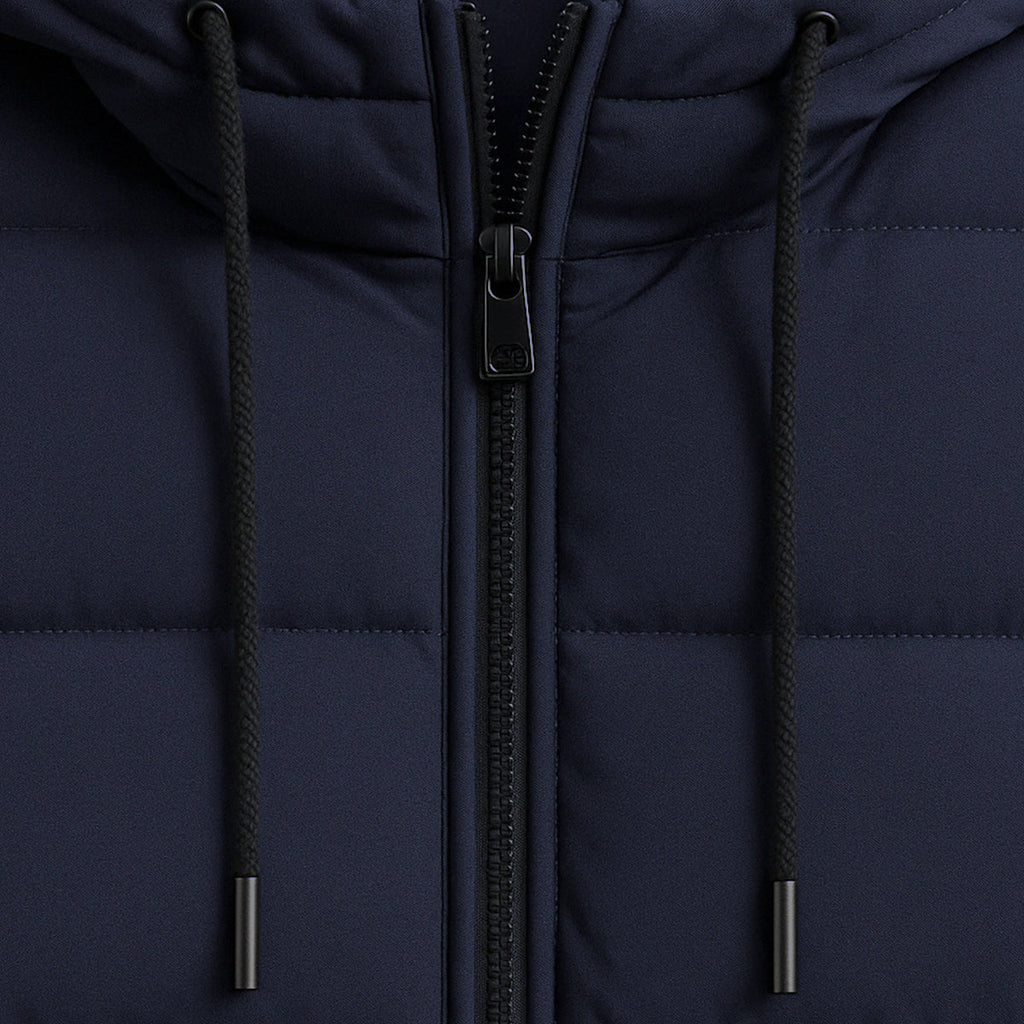 The Edinburgh Men's Waterproof Parka - Hooded Puffer Winter Jacket