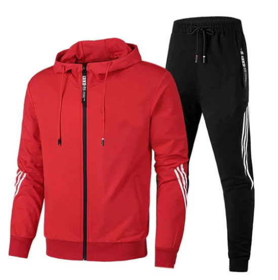 Adam | Men’s Two Piece Zip Up Sport Tracksuit Set