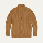 The Marsala Men’s Warm Knitted Thick Collar Cardigan