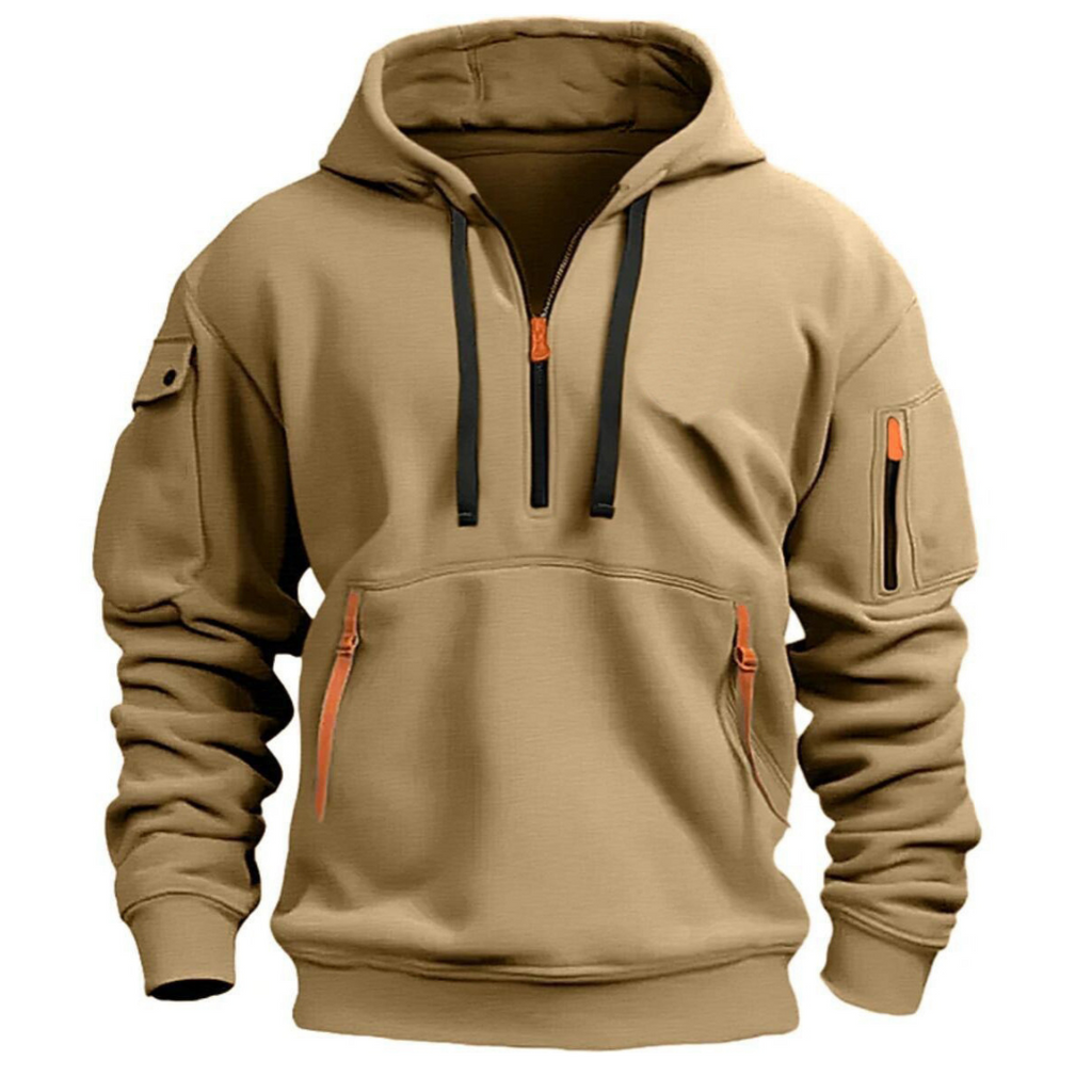 Jason | Men’s Zip Front Performance Sports Hoodie