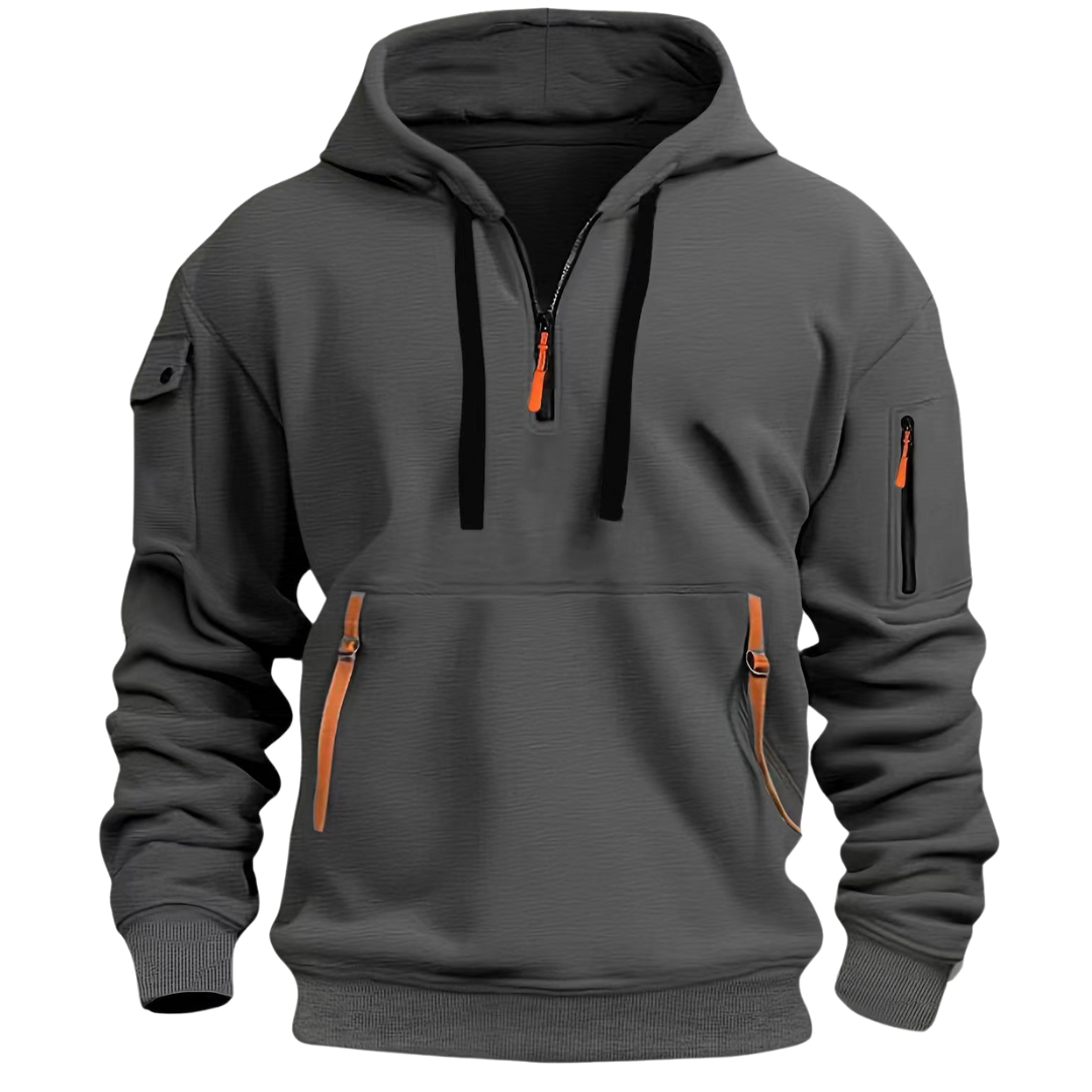 Jason | Men’s Zip Front Performance Sports Hoodie