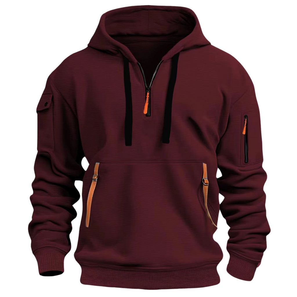 Jason | Men’s Zip Front Performance Sports Hoodie
