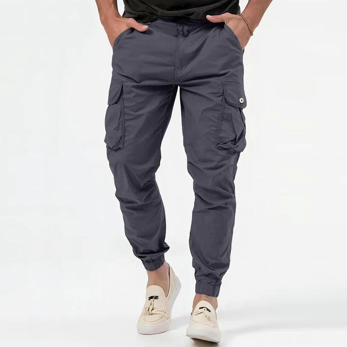 Toby | Men’s Utility Cargo Pants with Drawstring Waist