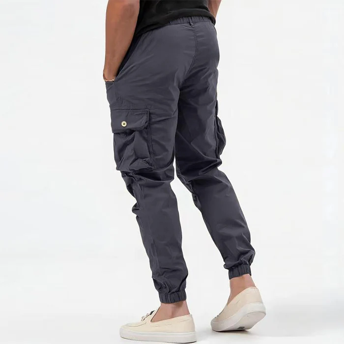 Toby | Men’s Utility Cargo Pants with Drawstring Waist