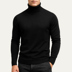 The Banbury Men's Classic Turtleneck Knit Sweater