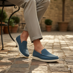 The Ashbourne Suede Loafers for Men