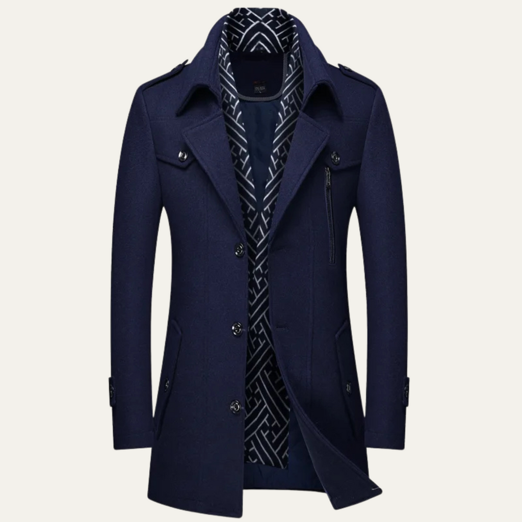 The Avebury Smart Double Breasted Winter Men's Coat