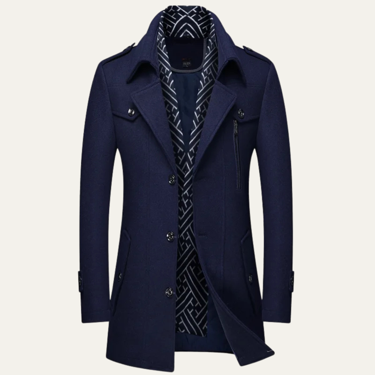 The Avebury Smart Double Breasted Winter Men's Coat