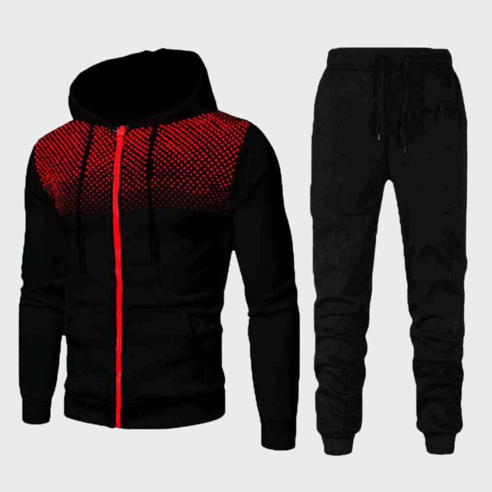 Charles | Men's Two Piece Zip Up Hoodie Set