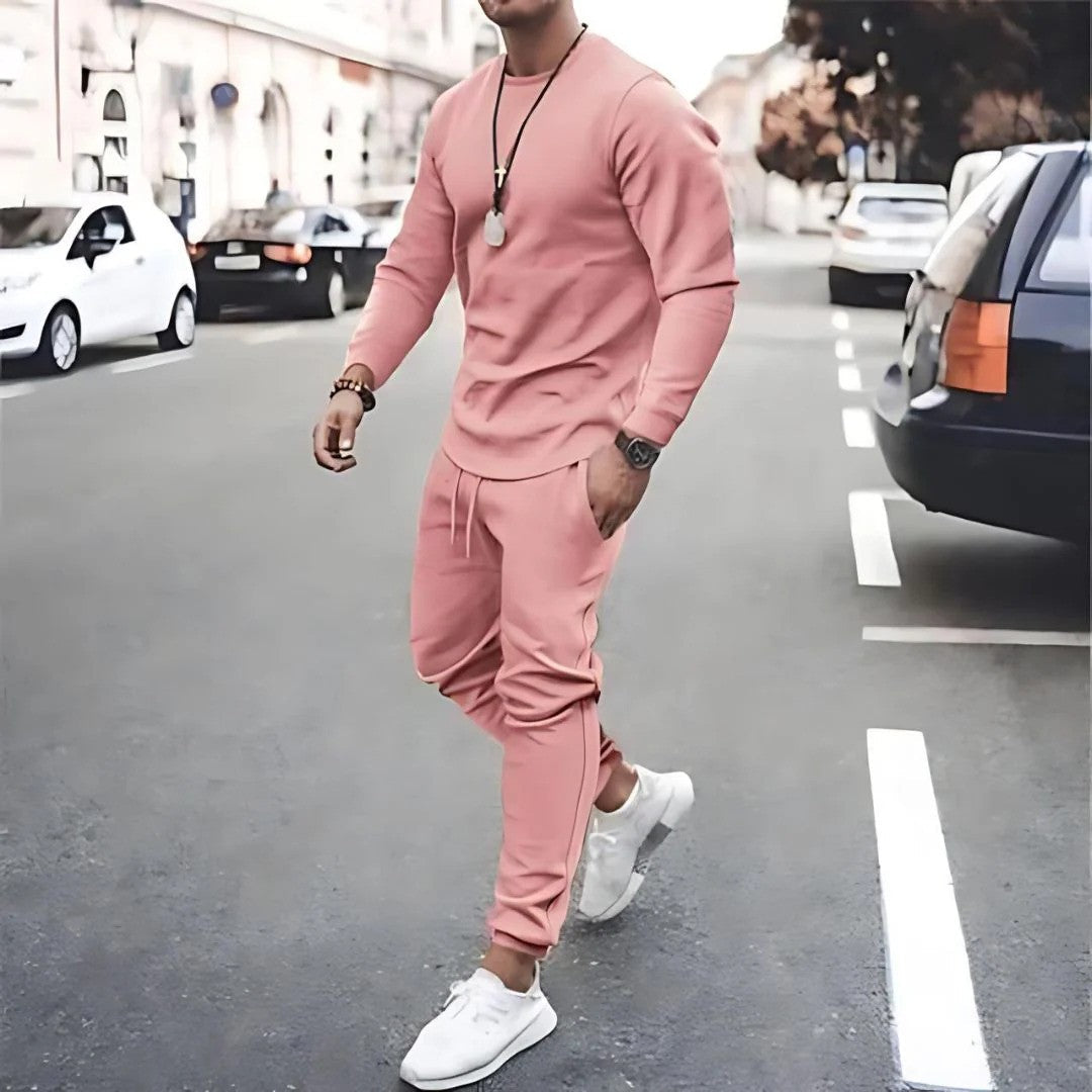 Jonathan | Men’s Casual Long Sleeve Two Piece Tracksuit