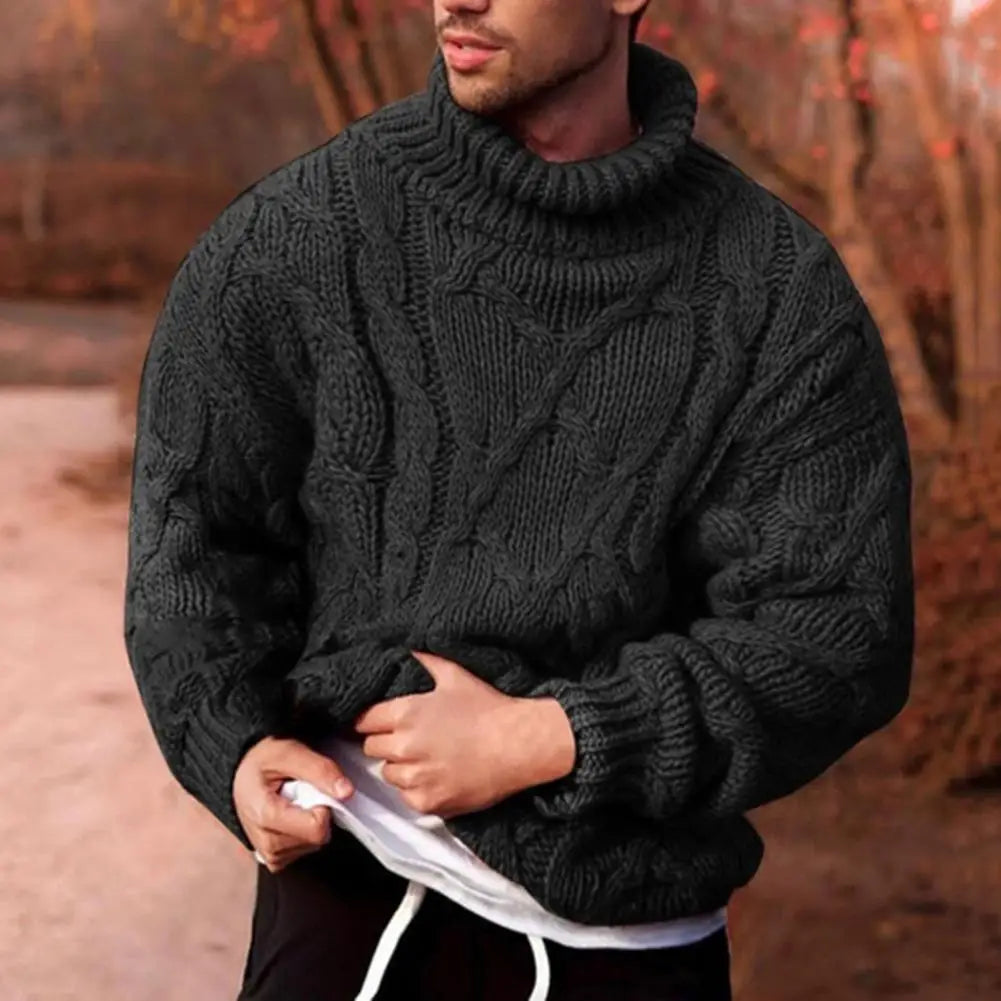 Henry | Men's Classic Knit Winter Turtleneck Sweater