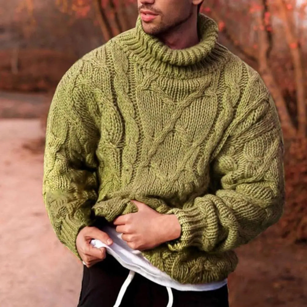 Henry | Men's Classic Knit Winter Turtleneck Sweater