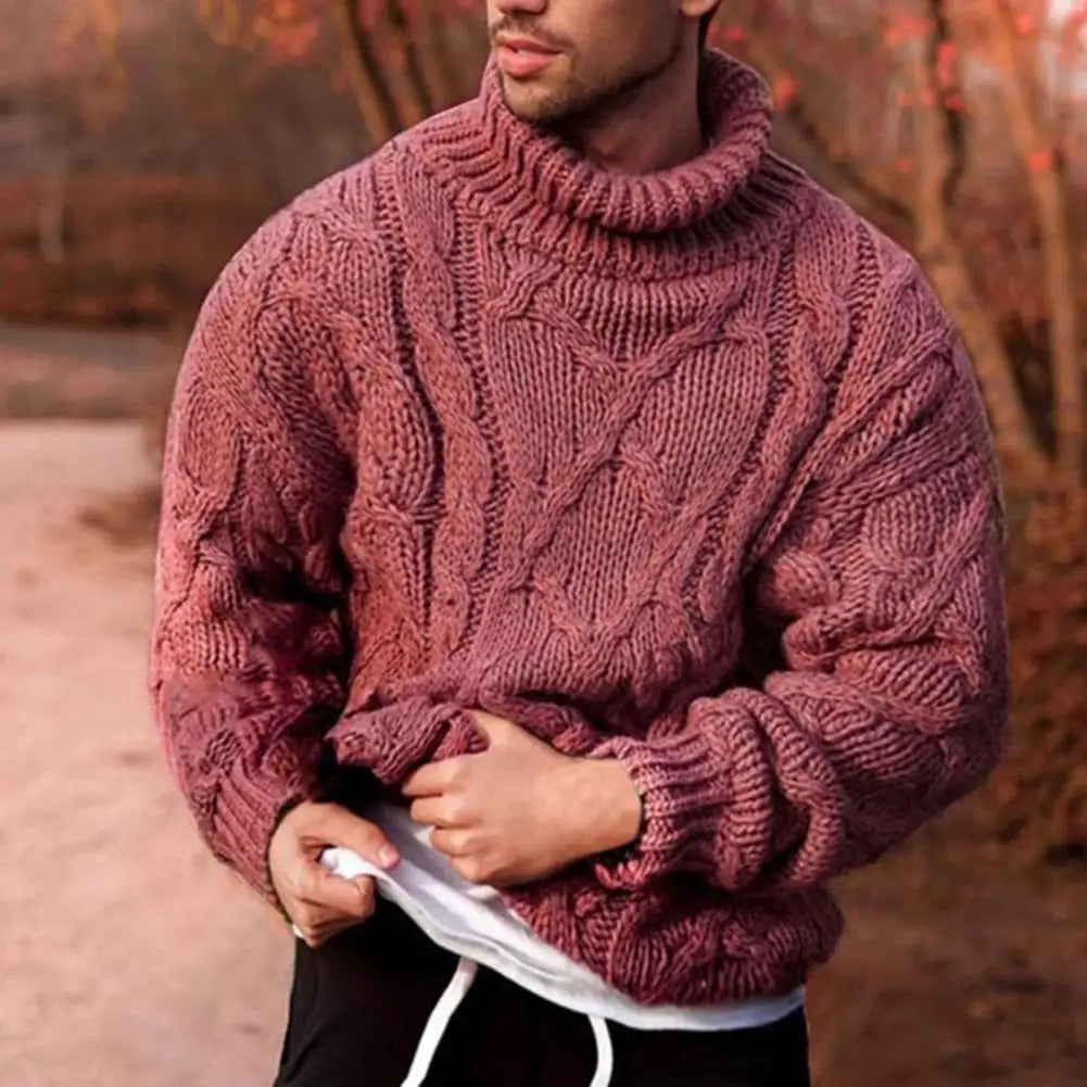 Henry | Men's Classic Knit Winter Turtleneck Sweater
