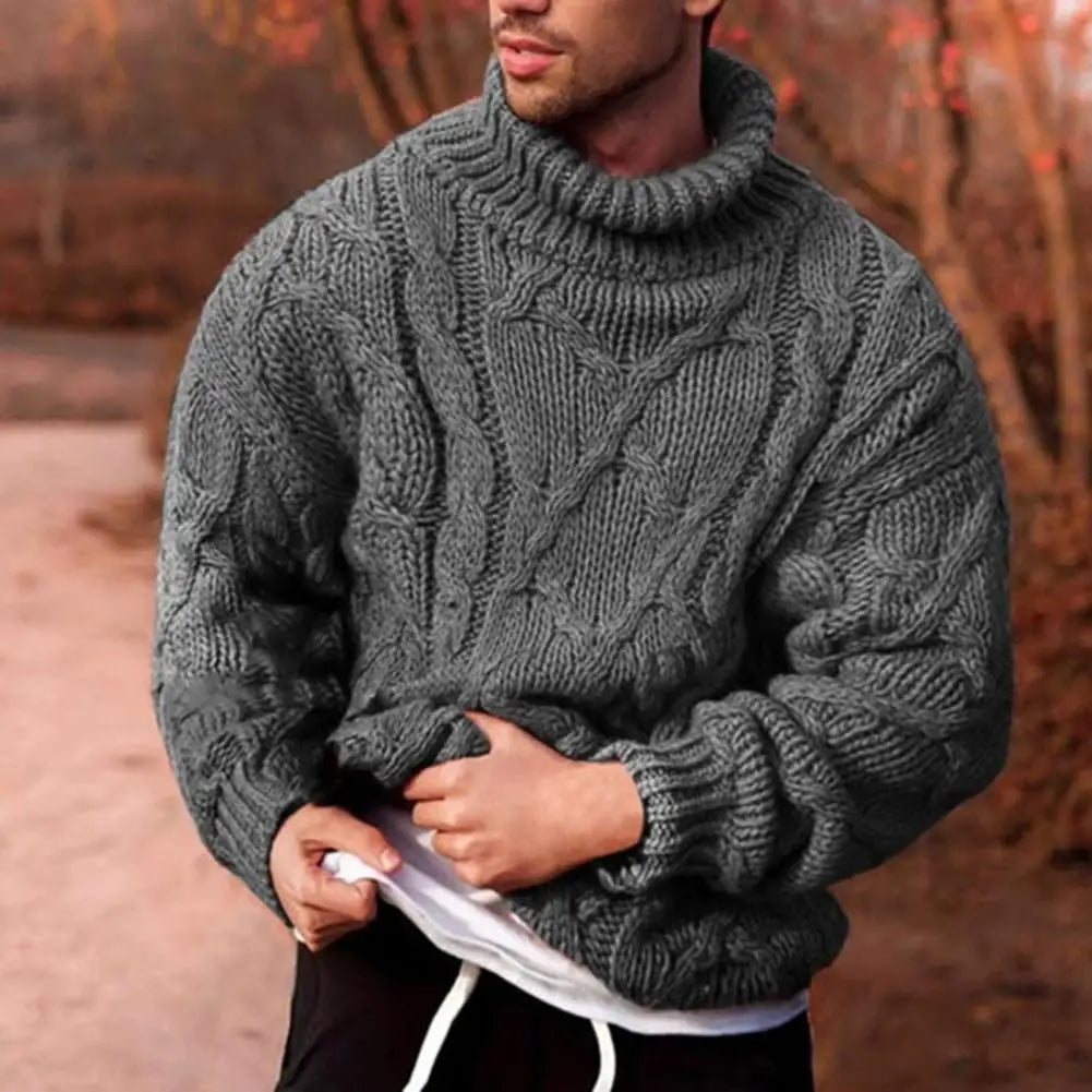 Henry | Men's Classic Knit Winter Turtleneck Sweater